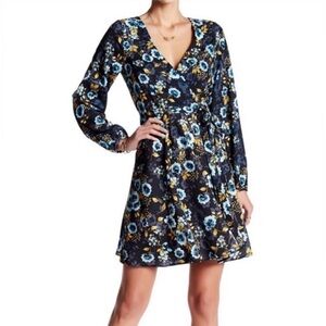 Yumi Kim Carla Wrap Dress - Midnight Garden Size M